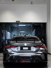 WIDE CARBON BODY KIT for BMW M4 G82/G83 2021+  Set includes:  Front Bumper Wide Fenders Side Skirts Rear Bumper Exhaust Tips