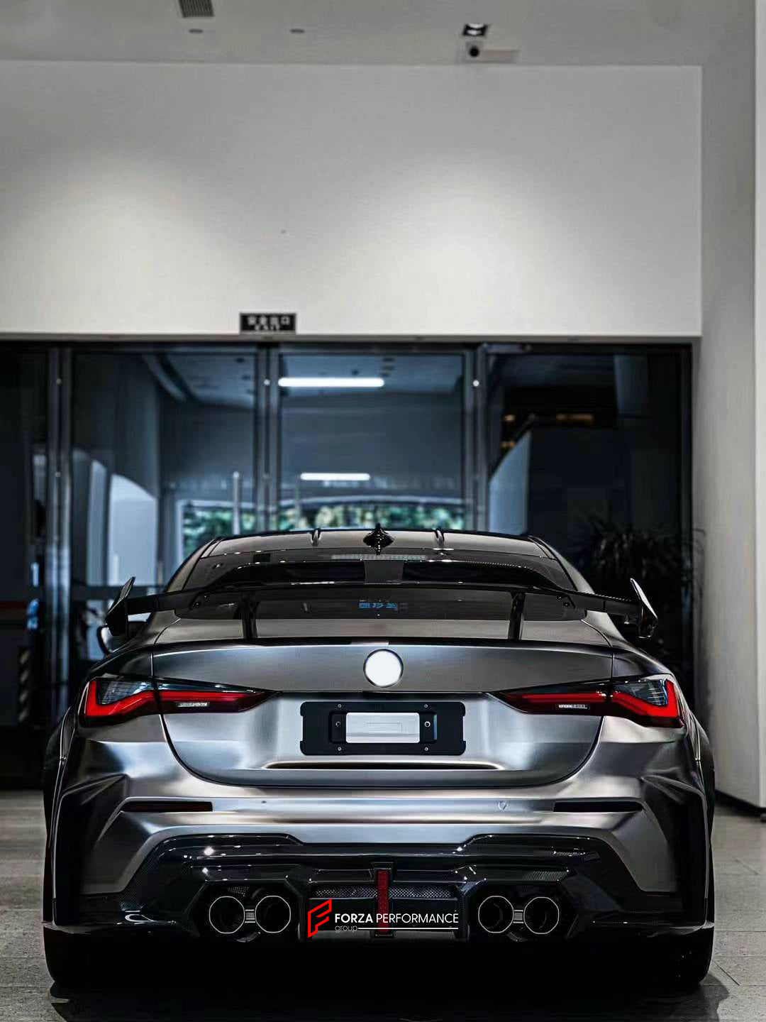 WIDE CARBON BODY KIT for BMW M4 G82/G83 2021+  Set includes:  Front Bumper Wide Fenders Side Skirts Rear Bumper Exhaust Tips