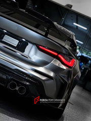 WIDE CARBON BODY KIT for BMW M4 G82/G83 2021+  Set includes:  Front Bumper Wide Fenders Side Skirts Rear Bumper Exhaust Tips