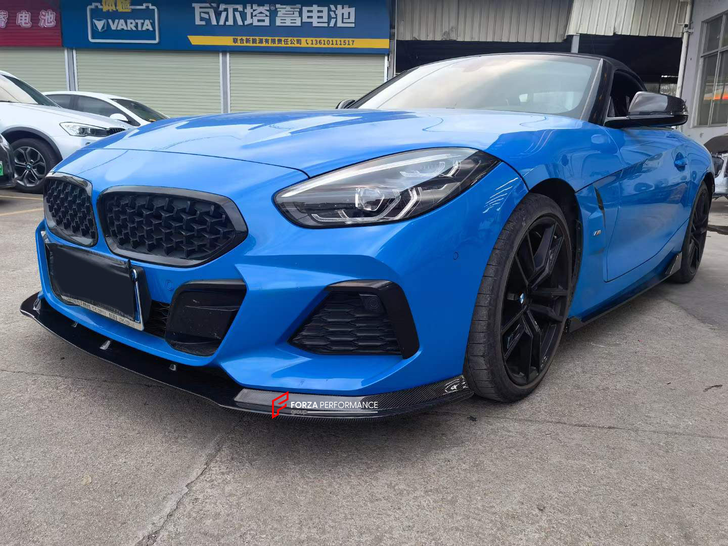 CARBON BODY KIT for BMW Z4 G29 2018 - 2022  Set includes:  Front Lip Side Skirts Rear Spoiler Rear Diffuser