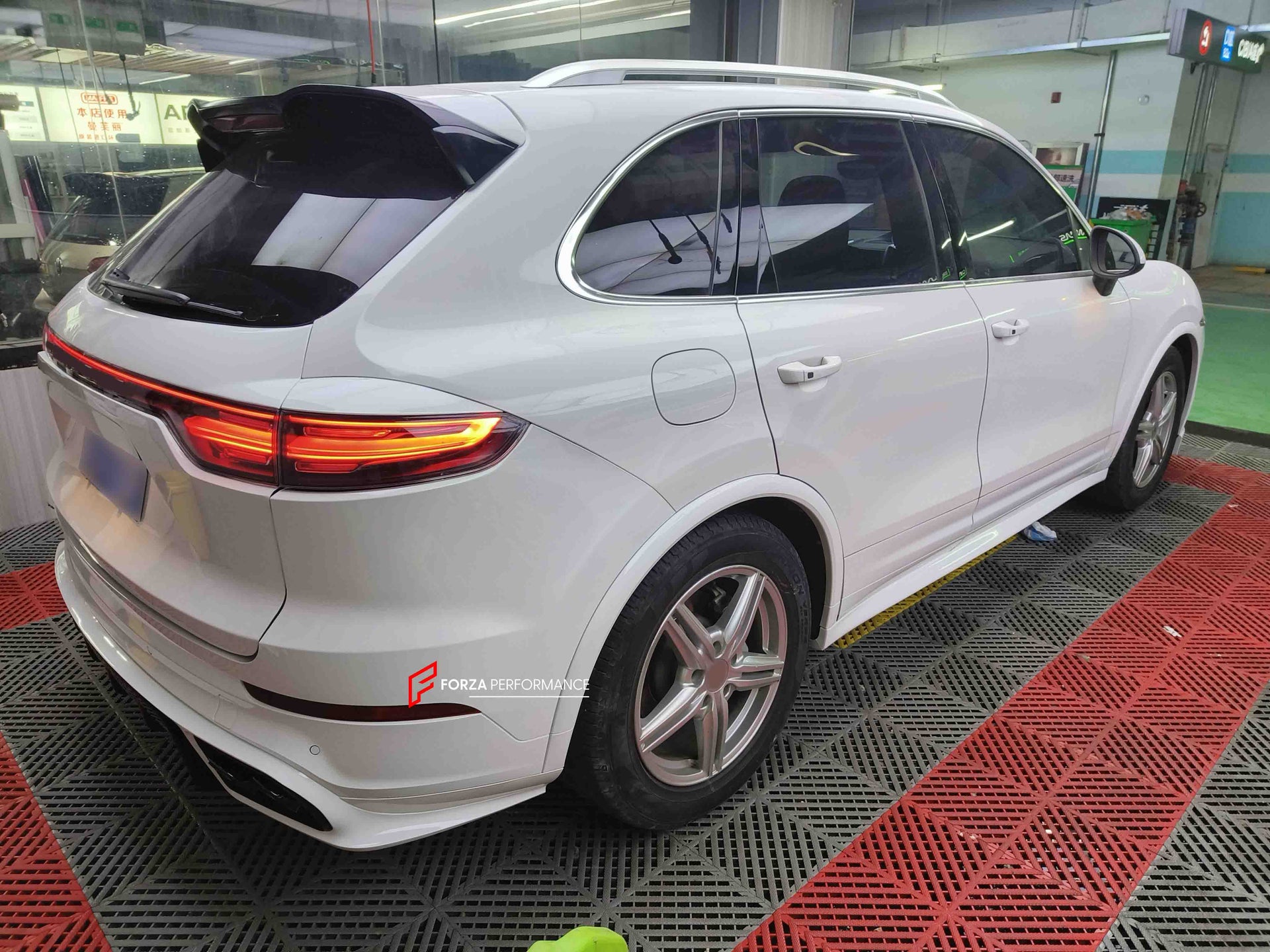 Body Kit and Tail Lights for Porsche Cayenne 2011-2014 958.1 Upgrade 2018+ 9Y0