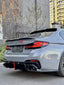 BODY KIT for BMW 5 SERIES G30 G38 2018 - 2023 FORZA PERFORMANCE Custom fit Dry Carbon VTEN Design Style
Set includes:
Front Lip (fits 2021 - 2023 LCI only)
Front Bumper Canards
Side Skirts
Rear Diffuser
Rear Lip
Rear Corners
Rear Spoiler
Roof Spoiler
Material: Plastic
NOTE: Professional installation is required.