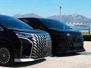 BODY KIT for DENZA D9 2025+
Set includes:
Front Bumper Assembly
Material: Plastic
NOTE: Professional installation is required.