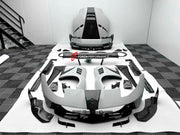 CARBON BODY KIT for FERRARI 812 2017+
Set includes:
Front Bumper
Hood
Fender Flares
Side Skirts
Rear Bumper
Rear Wing Spoiler
Production time: 20 days
Material: Carbon Fiber + Fiberglass
NOTE: Professional installation is required.
Contact us for pricing
Payment ►
Visa
Mastercard
PayPal with a credit card (add 4.4% at checkout)
Payoneer
Cryptocurrency
Shipment ►
By express DHL/UPS/TNT/FedEx
To the local international airport
Special line by air
Special line by the sea
To Europe and the UK by trai