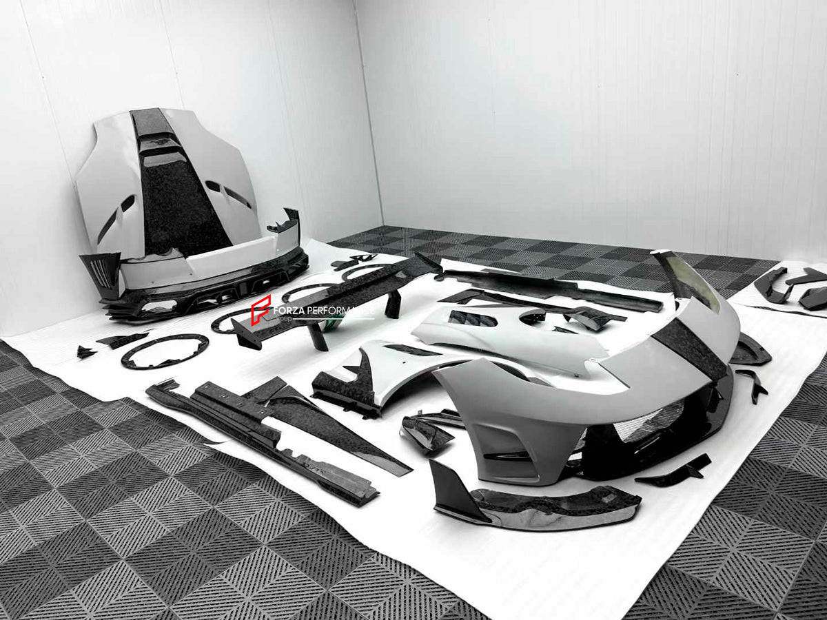 CARBON BODY KIT for FERRARI 812 2017+
Set includes:
Front Bumper
Hood
Fender Flares
Side Skirts
Rear Bumper
Rear Wing Spoiler
Production time: 20 days
Material: Carbon Fiber + Fiberglass
NOTE: Professional installation is required.
Contact us for pricing
Payment ►
Visa
Mastercard
PayPal with a credit card (add 4.4% at checkout)
Payoneer
Cryptocurrency
Shipment ►
By express DHL/UPS/TNT/FedEx
To the local international airport
Special line by air
Special line by the sea
To Europe and the UK by trai