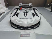DRY CARBON FIBER CONVERSION BODY KIT FOR LAMBORGHINI AVENTADOR LP700 LP720 LP750 UPGRADE TO LP770 SVJ