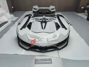 DRY CARBON FIBER CONVERSION BODY KIT FOR LAMBORGHINI AVENTADOR LP700 LP720 LP750 UPGRADE TO LP770 SVJ