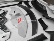 DRY CARBON FIBER CONVERSION BODY KIT FOR LAMBORGHINI AVENTADOR LP700 LP720 LP750 UPGRADE TO LP770 SVJ