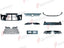 BODY KIT for LEXUS RX350 AL30 2022+ FORZA PERFORMANCE custom fit OEM Style
Set includes:
Front Lip
Front Bumper
Front Grille
Headlight Covers
Fog Lights Covers
License Plate
Material: Plastic
NOTE: Professional installation is required.