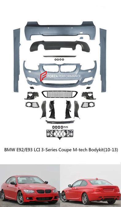 BODY KIT M-TECH STYLE FOR BMW 3-SERIES E92 E93 LCI 2010-2013