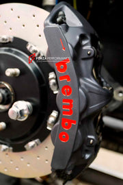 We manufacture premium quality carbon ceramic brakes discs rotors for LEXUS LM500H LM350H AW10 2023+ in any size
Specification:
Authentic Brembo GTS 6 Pot Front Brake Calipers
Authentic Brembo GTS 4 Pot Rear Brake Calipers
Electric Parking Brakes
Authentic Brembo discs: 380 mm
Includes: Carbon ceramic brake disсs / rotors, brake pads, brackets for calipers, hoses.
BRAKE DISCS ROTORS CAN BE MADE FOR YOUR CAR IN ANY SIZE AND UPGRADED FROM IRON / STEEL DISCS TO CARBON CERAMIC
PLEASE INCLUDE YOUR CAR VIN,