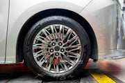 We manufacture premium quality carbon ceramic brakes discs rotors for LEXUS LM500H LM350H AW10 2023+ in any size
Specification:
Authentic Brembo GTS 6 Pot Front Brake Calipers
Authentic Brembo GTS 4 Pot Rear Brake Calipers
Electric Parking Brakes
Authentic Brembo discs: 380 mm
Includes: Carbon ceramic brake disсs / rotors, brake pads, brackets for calipers, hoses.
BRAKE DISCS ROTORS CAN BE MADE FOR YOUR CAR IN ANY SIZE AND UPGRADED FROM IRON / STEEL DISCS TO CARBON CERAMIC
PLEASE INCLUDE YOUR CAR VIN,