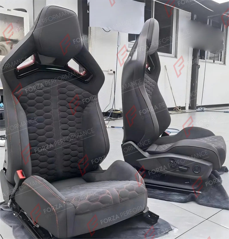 BUCKET SEATS LWCB for AUDI A3 S3 RS3 Q3 A4 S4 RS4 A5 S5 RS5 Q5 SQ5 A6 S6 RS6 A7 S7 RS7 A8 S8 Q7 SQ7 Q8 SQ8 RSQ8 E-TRON GT TT TTS TT RS R8