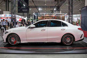 CONVERSION UPGRADE BODY KIT for MERCEDES BENZ C-CLASS W206 upgrade to C63 W206
Set includes:
Front Bumper Assembly
Front Grille
Side Skirts
Rear Bumper
Rear Diffuser
Exhaust Tips
Material: Plastic