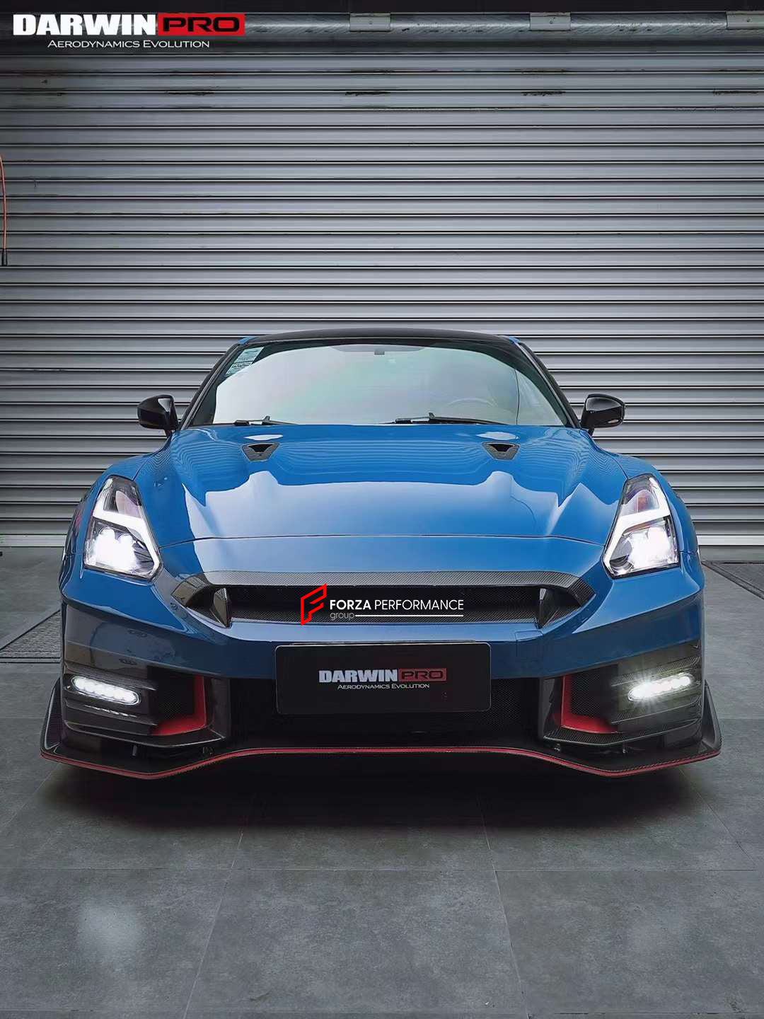 AUTHENTIC DARWINPRO DRY CARBON BODY KIT for NISSAN GT-R R35 2008 - 202