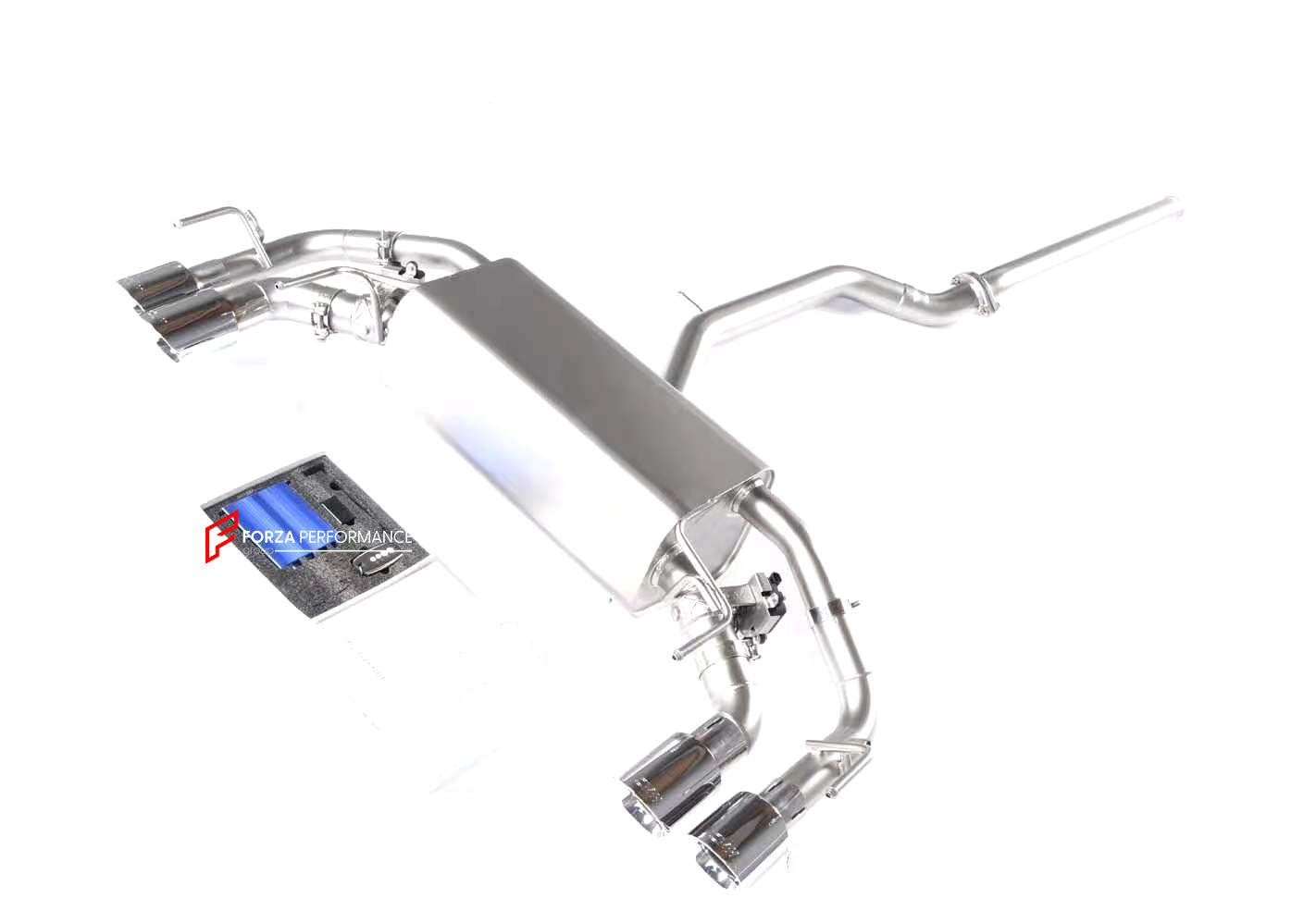 VALVED EXHAUST CATBACK MUFFLER for Cadillac XT4 2.0