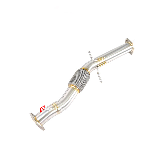 EXHAUST DOWNPIPE for CADILLAC XT4 2.0T  Material: Stainless Steel  Optionally:  For an extra cost we can add heat shield protection 200 cell catalytic converter
