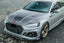 CARBON BODY KIT for AUDI RS5 F5 FACELIFT 2020+ Set includes: Front Lip Front Canards Hood/Bonnet Rear Diffuser
