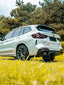 CARBON BODY KIT for BMW X3 G01 iX3 G08 M40i 30i XDRIVE 2021 - 2025 FORZA PERFORMANCE Custom fit Dry Carbon Achen Cybe Achencybe Design Style
Set includes:
Front Lip
Rear Diffuser (standard or extended design — your choice)
Roof Spoiler
Material: Carbon
NOTE: Professional installation is required.