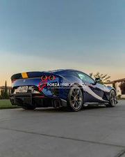 CARBON BODY KIT for FERRARI 812 COMPETIZIONE 2021+
Set includes:
Front Bumper
Hood
Fender Flares
Side Skirts
Rear Bumper
Rear Wing Spoiler
Rear Trunk
Rear Diffuser
Production time: 20 days
Material: Carbon Fiber
NOTE: Professional installation is required.
Contact us for pricing
Payment ►
Visa
Mastercard
PayPal with a credit card (add 4.4% at checkout)
Payoneer
Cryptocurrency
Shipment ►
By express DHL/UPS/TNT/FedEx
To the local international airport
Special line by air
Special line by the sea
To E