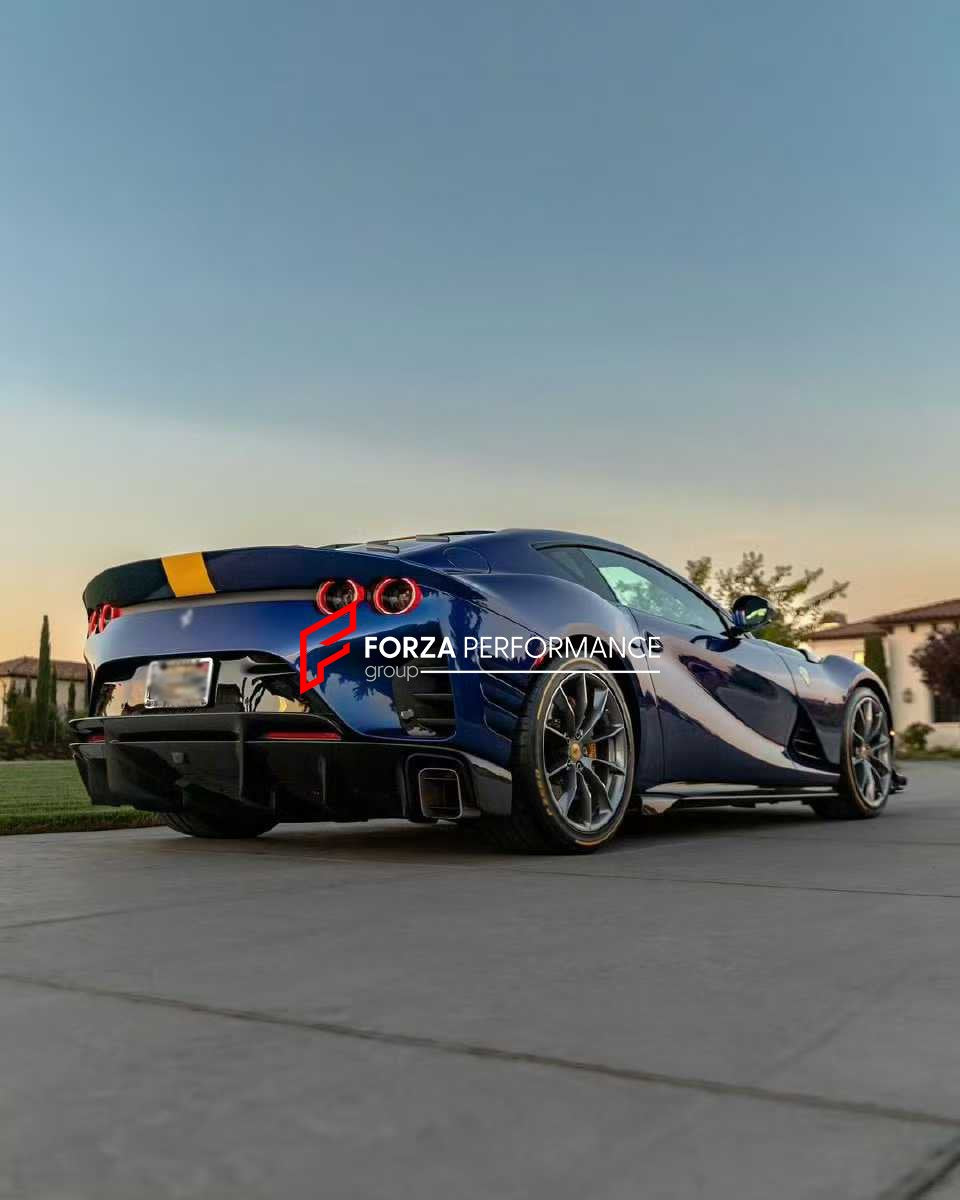 CARBON BODY KIT for FERRARI 812 COMPETIZIONE 2021+
Set includes:
Front Bumper
Hood
Fender Flares
Side Skirts
Rear Bumper
Rear Wing Spoiler
Rear Trunk
Rear Diffuser
Production time: 20 days
Material: Carbon Fiber
NOTE: Professional installation is required.
Contact us for pricing
Payment ►
Visa
Mastercard
PayPal with a credit card (add 4.4% at checkout)
Payoneer
Cryptocurrency
Shipment ►
By express DHL/UPS/TNT/FedEx
To the local international airport
Special line by air
Special line by the sea
To E