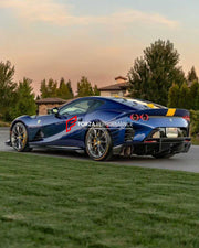 CARBON BODY KIT for FERRARI 812 COMPETIZIONE 2021+
Set includes:
Front Bumper
Hood
Fender Flares
Side Skirts
Rear Bumper
Rear Wing Spoiler
Rear Trunk
Rear Diffuser
Production time: 20 days
Material: Carbon Fiber
NOTE: Professional installation is required.
Contact us for pricing
Payment ►
Visa
Mastercard
PayPal with a credit card (add 4.4% at checkout)
Payoneer
Cryptocurrency
Shipment ►
By express DHL/UPS/TNT/FedEx
To the local international airport
Special line by air
Special line by the sea
To E