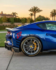 CARBON BODY KIT for FERRARI 812 COMPETIZIONE 2021+
Set includes:
Front Bumper
Hood
Fender Flares
Side Skirts
Rear Bumper
Rear Wing Spoiler
Rear Trunk
Rear Diffuser
Production time: 20 days
Material: Carbon Fiber
NOTE: Professional installation is required.
Contact us for pricing
Payment ►
Visa
Mastercard
PayPal with a credit card (add 4.4% at checkout)
Payoneer
Cryptocurrency
Shipment ►
By express DHL/UPS/TNT/FedEx
To the local international airport
Special line by air
Special line by the sea
To E