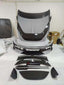 CARBON BODY KIT for FERRARI ROMA
Set includes:
Front Bumper
Front Grille
Hood / Bonnet
Side Mirror Covers
Side Trims
Side Skirts
Trunk Panel
Rear Spoiler
Rear Diffuser
Material: Carbon Fiber
Note: Professional installation is required.