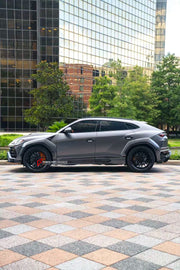 DRY CARBON BODY KIT FOR LAMBORGHINI URUS R-Style
Set includes:
Front Lip
Hood
Fender Flares
Side Skirts
Rear Spoiler
Rear Diffuser
Material: Dry Carbon
Note: Professional installation is required
CONTACT US FOR PRICING