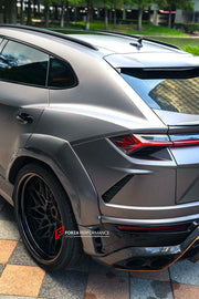 DRY CARBON BODY KIT FOR LAMBORGHINI URUS R-Style
Set includes:
Front Lip
Hood
Fender Flares
Side Skirts
Rear Spoiler
Rear Diffuser
Material: Dry Carbon
Note: Professional installation is required
CONTACT US FOR PRICING