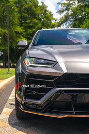 DRY CARBON BODY KIT FOR LAMBORGHINI URUS R-Style
Set includes:
Front Lip
Hood
Fender Flares
Side Skirts
Rear Spoiler
Rear Diffuser
Material: Dry Carbon
Note: Professional installation is required
CONTACT US FOR PRICING