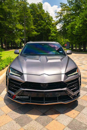 DRY CARBON BODY KIT FOR LAMBORGHINI URUS R-Style
Set includes:
Front Lip
Hood
Fender Flares
Side Skirts
Rear Spoiler
Rear Diffuser
Material: Dry Carbon
Note: Professional installation is required
CONTACT US FOR PRICING