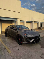 DRY CARBON BODY KIT FOR LAMBORGHINI URUS R-Style
Set includes:
Front Lip
Hood
Fender Flares
Side Skirts
Rear Spoiler
Rear Diffuser
Material: Dry Carbon
Note: Professional installation is required
CONTACT US FOR PRICING