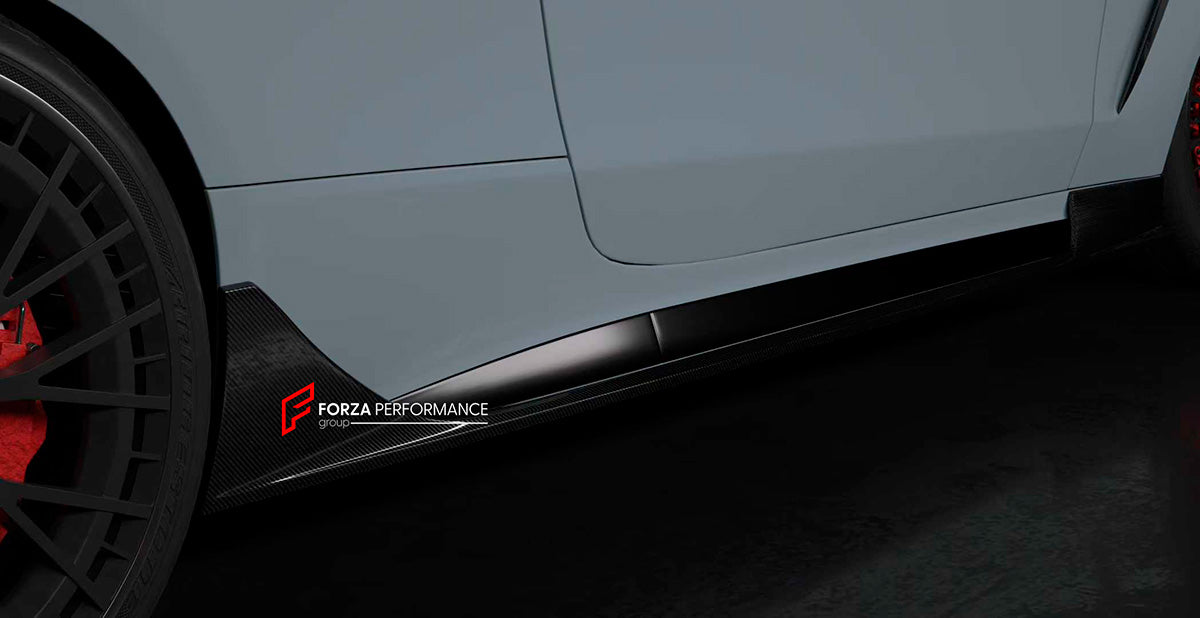 CARBON BODY KIT for MERCEDES-BENZ CLE53 AMG COUPE 2025+
Set includes:
Front Lip
Front Bumper Trims
Front Fender Trims
Side Skirts
Rear Wing Spoiler
Rear Duck Spoiler
Rear Bumper Trims
Rear Diffuser
Material: Carbon Fiber
NOTE: Professional installation is required