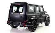 DRY CARBON BODY KIT for MERCEDES BENZ G CLASS G500 G450D W465 2024+
Set includes:
Front Lip
Front Bumper Covers
Turning Light Frame Cover
Hood Scoop
Roof Light Bar
Roof Trim
A-Pllar Cover
Window Frame Covers
Side Molding Trims
Roof Spoiler
D-Pillar Add-Ons
Rear Fender Flare
Rear Trunk Cover
Rear Bumper Covers
Rear Diffuser
Material: Dry Carbon Fiber