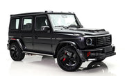 DRY CARBON BODY KIT for MERCEDES BENZ G CLASS G500 G450D W465 2024+
Set includes:
Front Lip
Front Bumper Covers
Turning Light Frame Cover
Hood Scoop
Roof Light Bar
Roof Trim
A-Pllar Cover
Window Frame Covers
Side Molding Trims
Roof Spoiler
D-Pillar Add-Ons
Rear Fender Flare
Rear Trunk Cover
Rear Bumper Covers
Rear Diffuser
Material: Dry Carbon Fiber