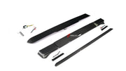 DRY CARBON BODY KIT for MERCEDES BENZ G CLASS G500 G450D W465 2024+
Set includes:
Front Lip
Front Bumper Covers
Turning Light Frame Cover
Hood Scoop
Roof Light Bar
Roof Trim
A-Pllar Cover
Window Frame Covers
Side Molding Trims
Roof Spoiler
D-Pillar Add-Ons
Rear Fender Flare
Rear Trunk Cover
Rear Bumper Covers
Rear Diffuser
Material: Dry Carbon Fiber