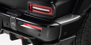 DRY CARBON BODY KIT for MERCEDES BENZ G CLASS G500 G450D W465 2024+
Set includes:
Front Lip
Front Bumper Covers
Turning Light Frame Cover
Hood Scoop
Roof Light Bar
Roof Trim
A-Pllar Cover
Window Frame Covers
Side Molding Trims
Roof Spoiler
D-Pillar Add-Ons
Rear Fender Flare
Rear Trunk Cover
Rear Bumper Covers
Rear Diffuser
Material: Dry Carbon Fiber
