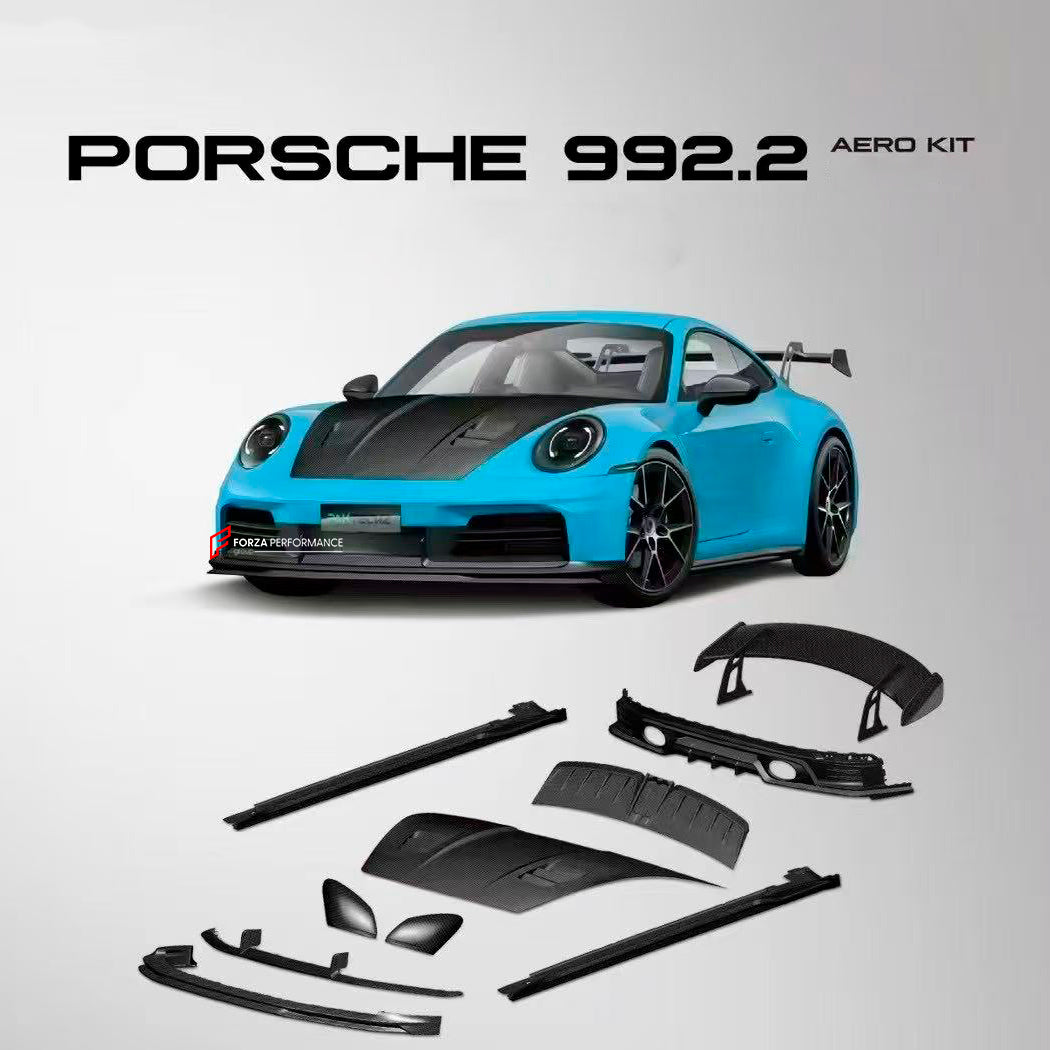 CARBON AERO KIT for PORSCHE 911 992.2 CARRERA 2024+
Set includes:
Front Lip
Hood
Mirror Cover
Side Skirts
Engine Lid
Rear Spoiler
Rear Diffuser
Material: Carbon fiber
NOTE: Professional installation is required
* Each part can be sent separately. If you need, please contact us.
CONTACT US FOR PRICING
Carbon Aero Kit Porsche 911 992.2 Carrera 2024+, Porsche 911 Carbon Aero Kit, Porsche 911 992.2 Carbon Fiber Aero Kit, Carbon Aero Kit for Porsche 911 Carrera, Porsche 911 2024+ Aero Kit, 992.2 Carrera Ca