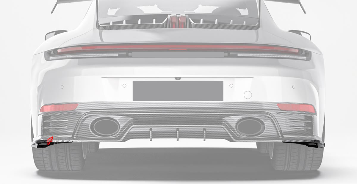 DRY CARBON AERO KIT for PORSCHE 911 992.2 CARRERA 2024+
Set includes:
Front Lip
Side Skirts
Engine Lid
Rear Duck Spoiler
Rear Diffuser
Material: Dry Carbon fiber
NOTE: Professional installation is required
* Each part can be sent separately. If you need, please contact us.