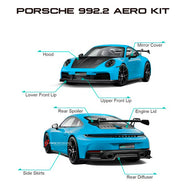CARBON AERO KIT for PORSCHE 911 992.2 CARRERA 2024+
Set includes:
Front Lip
Hood
Mirror Cover
Side Skirts
Engine Lid
Rear Spoiler
Rear Diffuser
Material: Carbon fiber
NOTE: Professional installation is required
* Each part can be sent separately. If you need, please contact us.
CONTACT US FOR PRICING
Carbon Aero Kit Porsche 911 992.2 Carrera 2024+, Porsche 911 Carbon Aero Kit, Porsche 911 992.2 Carbon Fiber Aero Kit, Carbon Aero Kit for Porsche 911 Carrera, Porsche 911 2024+ Aero Kit, 992.2 Carrera Ca