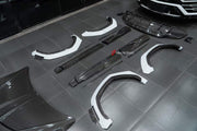 DRY CARBON BODY KIT FOR LAMBORGHINI URUS R-Style
Set includes:
Front Lip
Hood
Fender Flares
Side Skirts
Rear Spoiler
Rear Diffuser
Material: Dry Carbon
Note: Professional installation is required