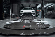 DRY CARBON BODY KIT FOR LAMBORGHINI URUS R-Style
Set includes:
Front Lip
Hood
Fender Flares
Side Skirts
Rear Spoiler
Rear Diffuser
Material: Dry Carbon
Note: Professional installation is required