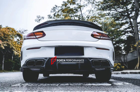CARBON BODY KIT FOR MERCEDES-BENZ W205 C43 COUPE AMG SPORT 2019+