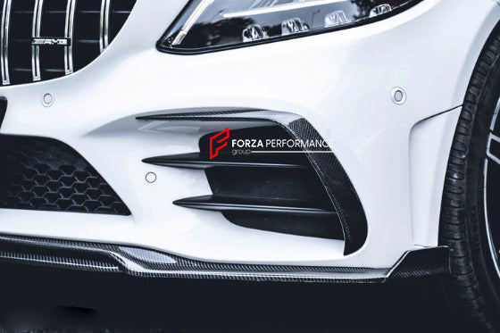 CARBON BODY KIT FOR MERCEDES-BENZ W205 C43 COUPE AMG SPORT 2019+