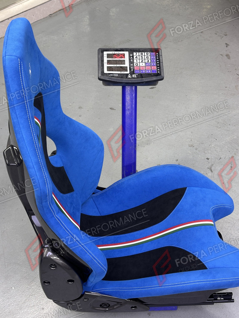 CARBON BUCKET SEATS BLUE for FERRARI SF90 SPIDER STRADALE 2019 - 2025