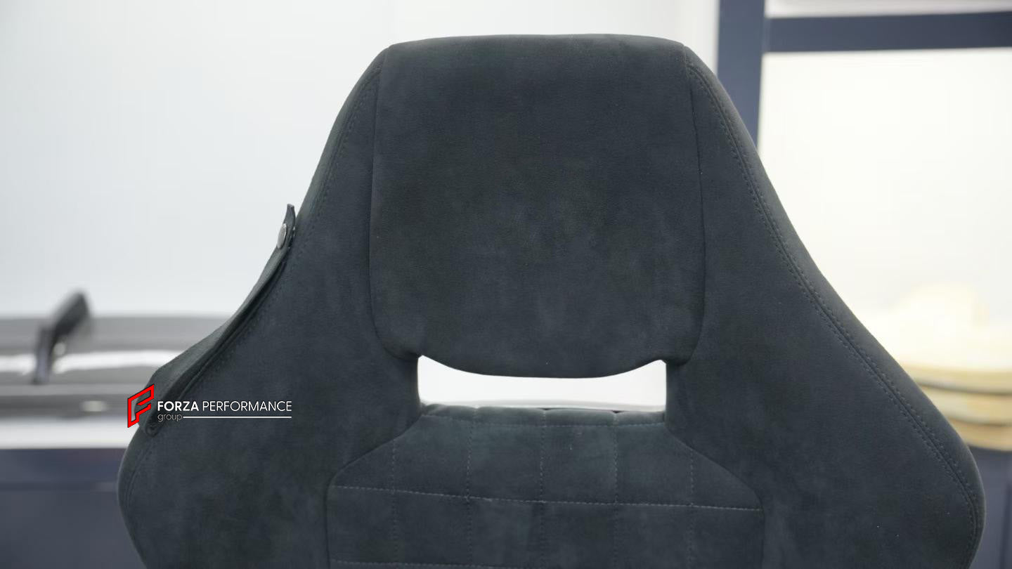 CARBON BUCKET SEATS LWCB for FERRARI
A single seat can be sold, purchasing a pair is not required.
All bucket seats photos on our website are real images of the actual product.
We produce custom carbon bucket seats for every Ferrari models. We offer fully customizable options.
Custom Options:
Cushion Inserts: Custom Design
Finishing Options: Alcantara, Leather, Cloth
Logo Options: Custom Logo by your request
Seats shell material: Dry Carbon
NOTE: Professional installation is required.