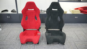 CARBON BUCKET SEATS LWCB for FERRARI
A single seat can be sold, purchasing a pair is not required.
All bucket seats photos on our website are real images of the actual product.
We produce custom carbon bucket seats for every Ferrari models. We offer fully customizable options.
Custom Options:
Cushion Inserts: Custom Design
Finishing Options: Alcantara, Leather, Cloth
Logo Options: Custom Logo by your request
Seats shell material: Dry Carbon
NOTE: Professional installation is required.