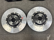 We manufacture premium quality carbon ceramic brakes discs rotors for MERCEDES BENZ S-CLASS S680 V12 MAYBACH W223 2022+ in any size
Specification:
Genuine Mercedes Benz AMG 6 Pot Front Brake Calipers
Front disc: 420 mm, thickness 40 mm
Rear disc: 380 mm, thickness 32 mm
Material: Carbon Ceramic ( C / SiC) rings, Aluminium hat / bell
Includes: Carbon ceramic brake disсs / rotors, brake pads, spacers for calipers.
Fitment: Direct Bolt-On replace OE IRON