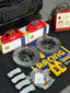 CARBON CERAMIC BIG BRAKE KIT for AUDI S4 B9 FACELIFT 2019+
Forza Performance Group offers various types of big brake kits, all types of aftermarket brake calipers, as well as genuine original brands of all types, such as AP Racing, Brembo, Akebono, AMG, M Performance, Audi, Porsche, Lamborghini, Toyota TRD, etc.
Material: Carbon Ceramic
Current set includes:
2x Authentic Ap Racing CP9571 6 Pot Front Brake Calipers
2x Front Brake Discs 380 mm
2x Brake Caliper Adapters
2x Brake Pads
PLEASE INCLUDE YOUR